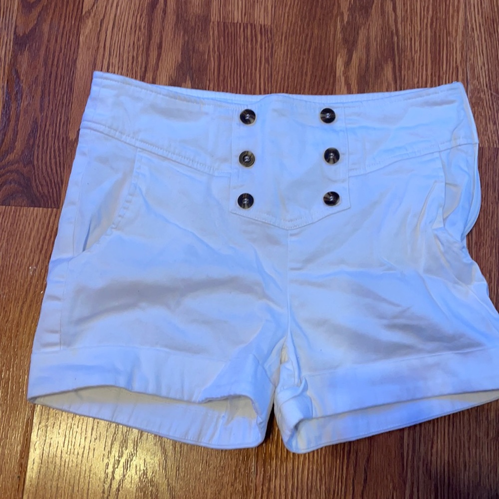White Shorts.